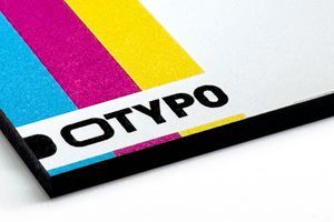 Plaque dibond imprimée sur mesure — Impression UV / Composite aluminium / Extérieur